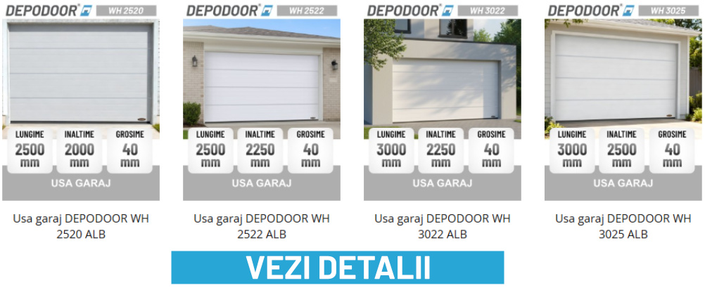 Usa garaj DEPODOOR WH usa garaj